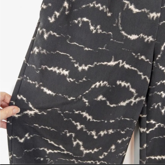 TIE DYE WIDE LEG HALSTON PANT - Picture 3 of 3